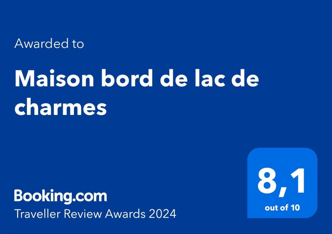 Maison Bord De Lac De Charmes Bannes  Exteriör bild