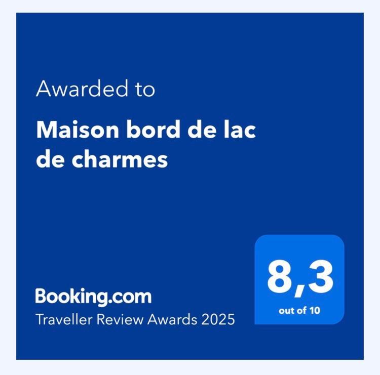 Maison Bord De Lac De Charmes Bannes  Exteriör bild
